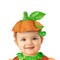 Baby Girl Orange & Green Polyester Pretty Pumpkin Tutu Halloween Costume
